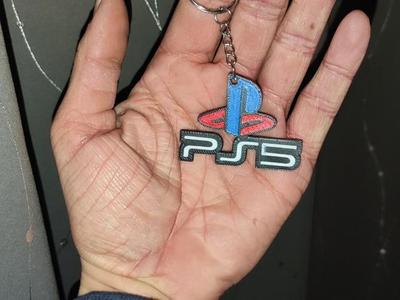 PlayStation 5 PS5 Keychain