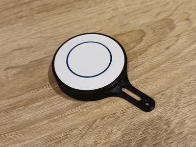 Smart button holder