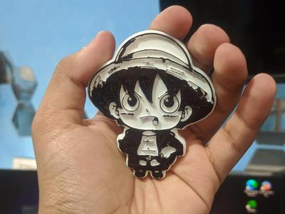Luffy Fridge Magnet - One Piece Inspired