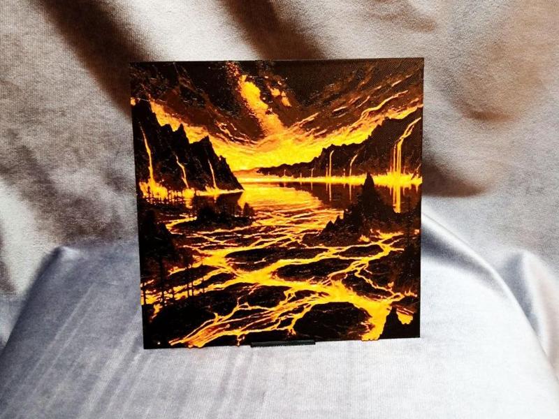 Hueforge Lava Horizon - The Molten Dawn