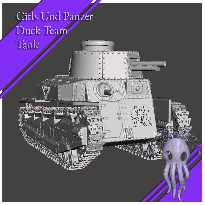 Girls Und Panzer "Duck" Type 89  (1:35 scale)