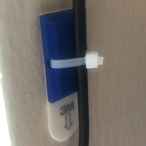 Command Hook Cable Management Ziptie 3D Print