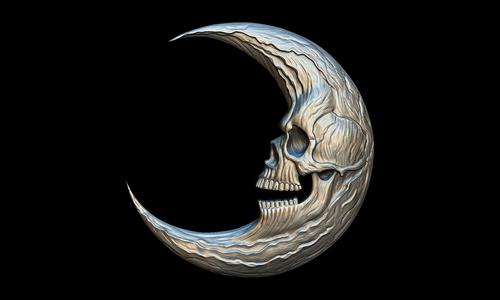 Crescent of Death 3D STL file