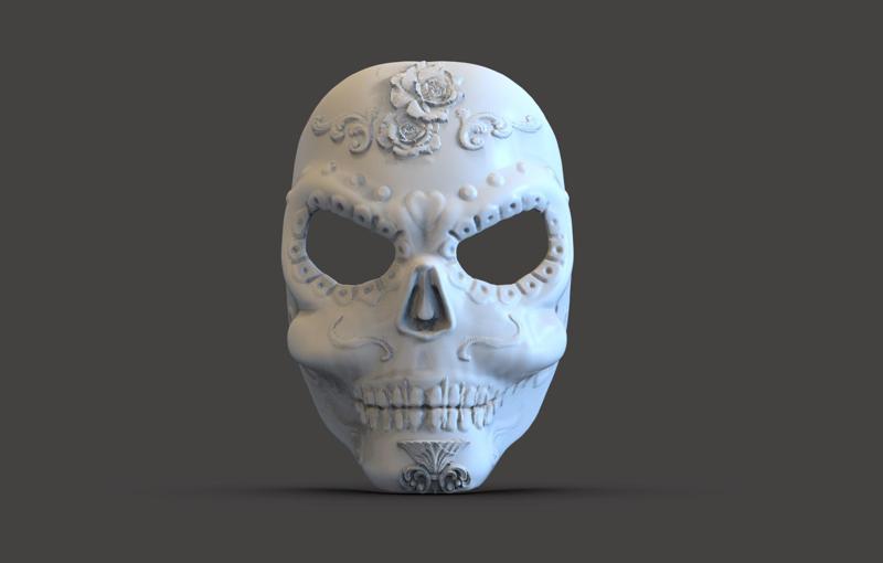 Mexican Skull Mask