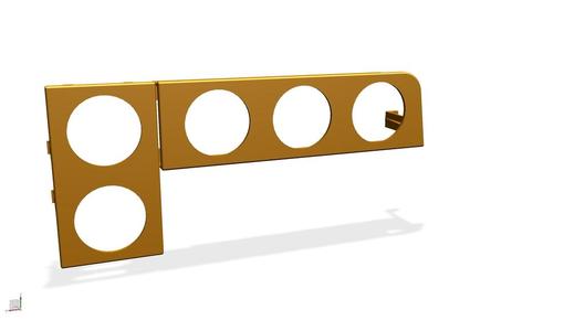 Volvo 240 gauge bezel