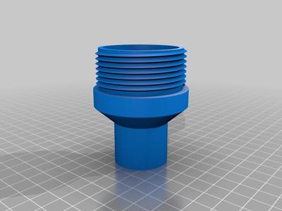 Lay-z-spa Coupler A male to 32 mm (1 1/4") Intex pipe