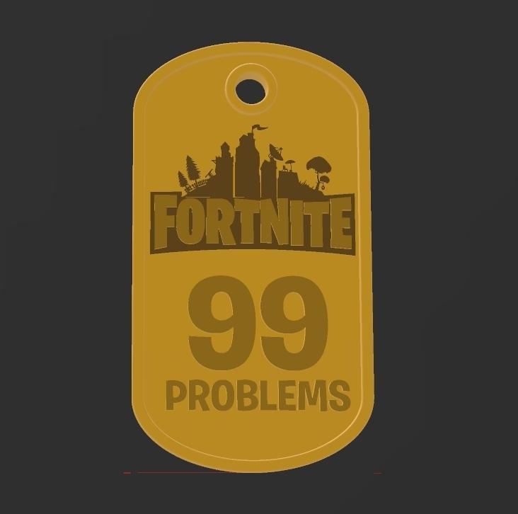 Plate fortnite 99 Problems