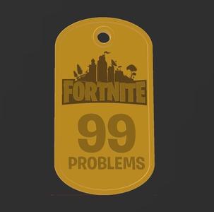 Plate fortnite 99 Problems