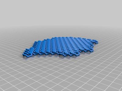 Full Gauntlet Chainmail (blank) (piece 2 of 3)