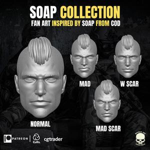 Soap Collection Fan Art Heads