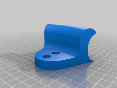 Minimalist design wall headphone holder