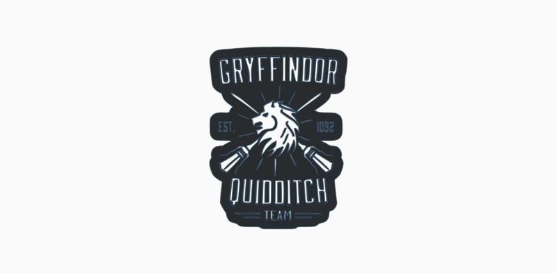 Gryffindor quidditch Badge