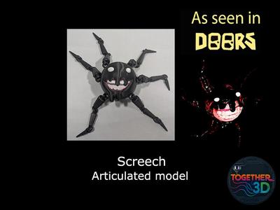 Screech from Doors (Roblox) - articulated