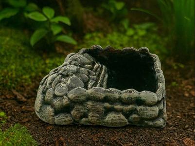 Stone Bowl with Natural Staircase