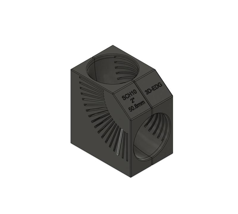 SCH10 - 2" 90 DEGREE BEND PIPE CUTTING JIG