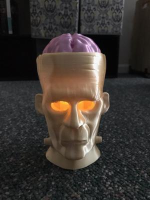 Frankenstein's Monster with Glowing Eyes