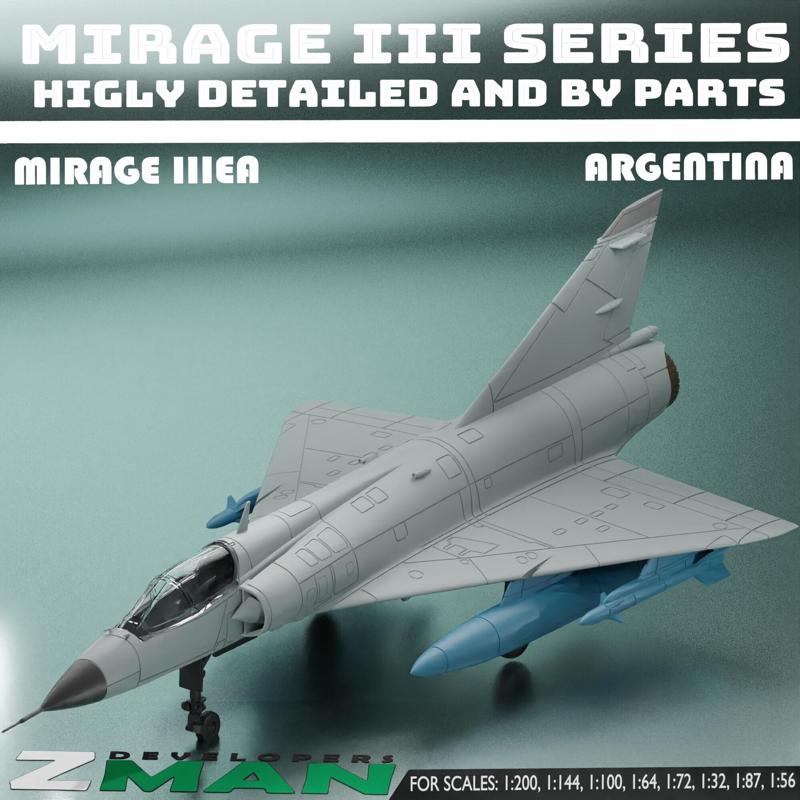 Mirage IIIEA (4 IN 1) V17 ARGENTINA