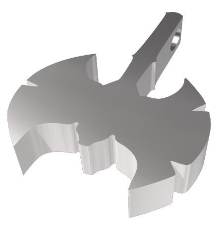 Class pendants or earrings 5e (12 pieces)