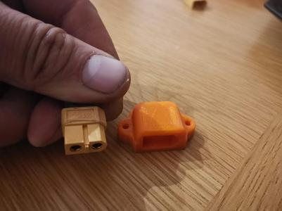 XT60 connector L shape holder