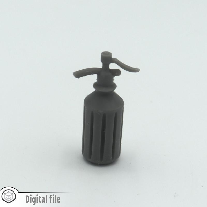 1:12 miniature dollhouse Soda Siphon