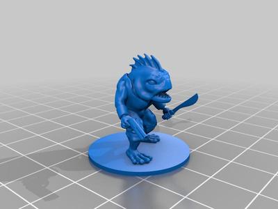 Pirahna Pirate with Flintlock Pistol and Machete