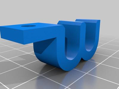 Cable Clips for 1-4 cables (one or both sides mounted)