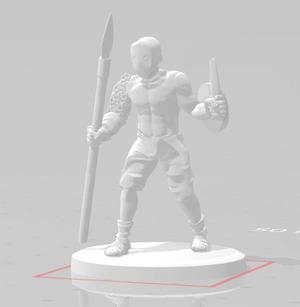 Gladiator, Male 1 (hoplite)