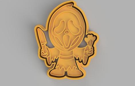 Ghostface Cookie Cutter