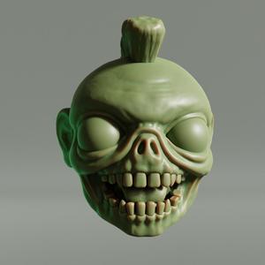 KEYCHAIN / KEYCHAIN "ZOMBIE PUNK".