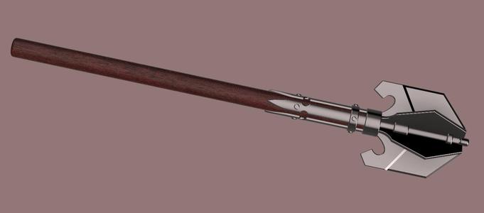 Baldur's Gate 3 - Shadowheart mace 3D model