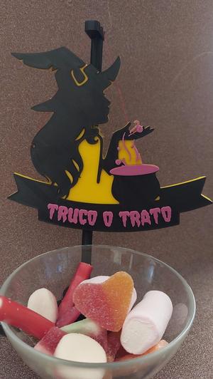 HALLOWEEN TRICK OR TREAT SIGN