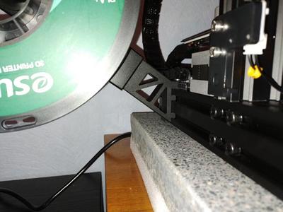 Reinforced Side Spool Mount with more clearance
