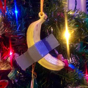 The 120,000 Duct Tape Banana Ornament