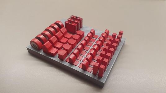 Catan Player Material Holder