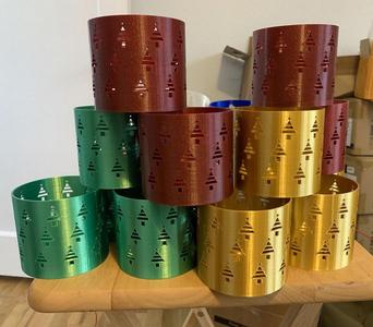 Christmas Votive Candle holder