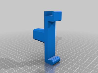 Skateboard holder for T-slot garage wall organizers