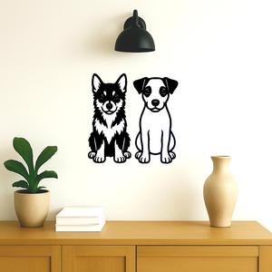 Baby dog wall decoration