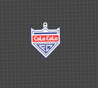 Colo-Colo wall / keychain