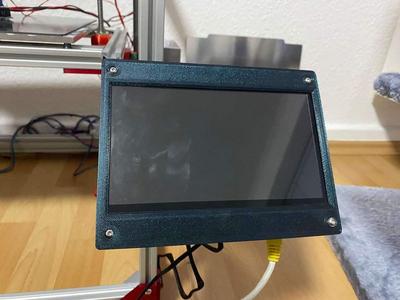 7 inch display mount for 2020 extrusion octopi rpi
