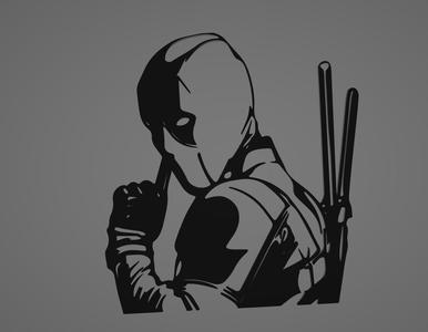 Deadpool in Silent Mode : Iconic Silhouette - 3D Model Ready to Print [PERSONAL LICENCE] : Zen Cart!, The Art of E-commerce