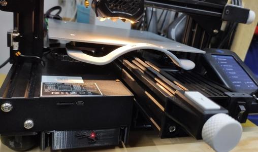 Ender 3 v2 motherboard cover with LED