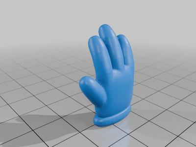 Cartoon Right Hand
