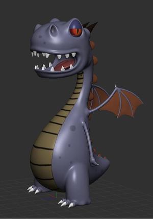 Cartoon Dragon
