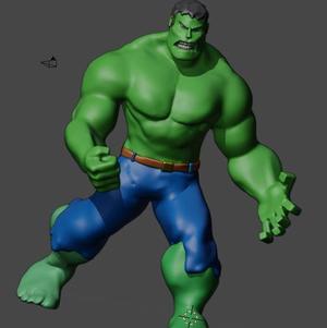 Hulk Cartoon mobile.