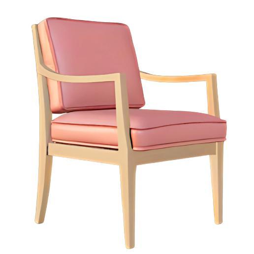 Retro Pink Armchair