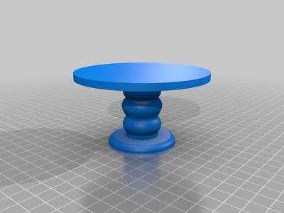 Chunky Chair and Table for Doll House