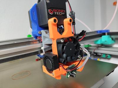 BLV - X Carriage Volcano mini IR Sensor v2 Fan Mount
