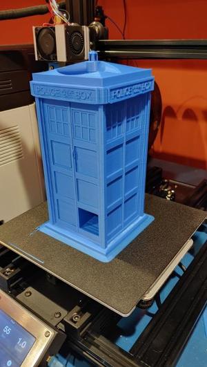 Tardis Dice Tower (split)
