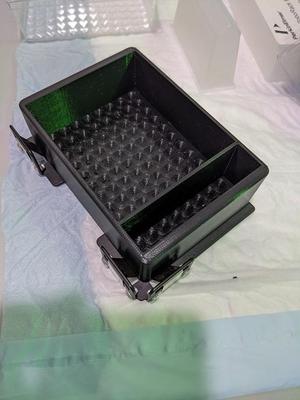 Solvent reservoir - high recovery