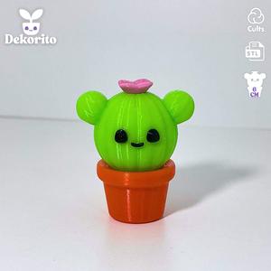 cute little flower pot - Dekorito / Multiparts / 3mf / Print and Place